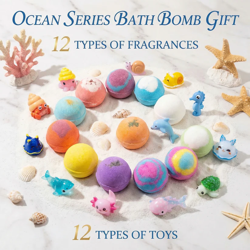 BubbleBloom Bath Bomb (Combo of 12)