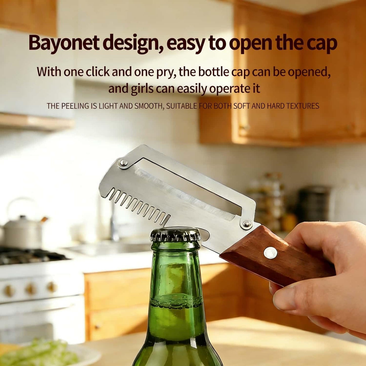3 in 1 Multifunctional Vegetable Peeler Pack of 2