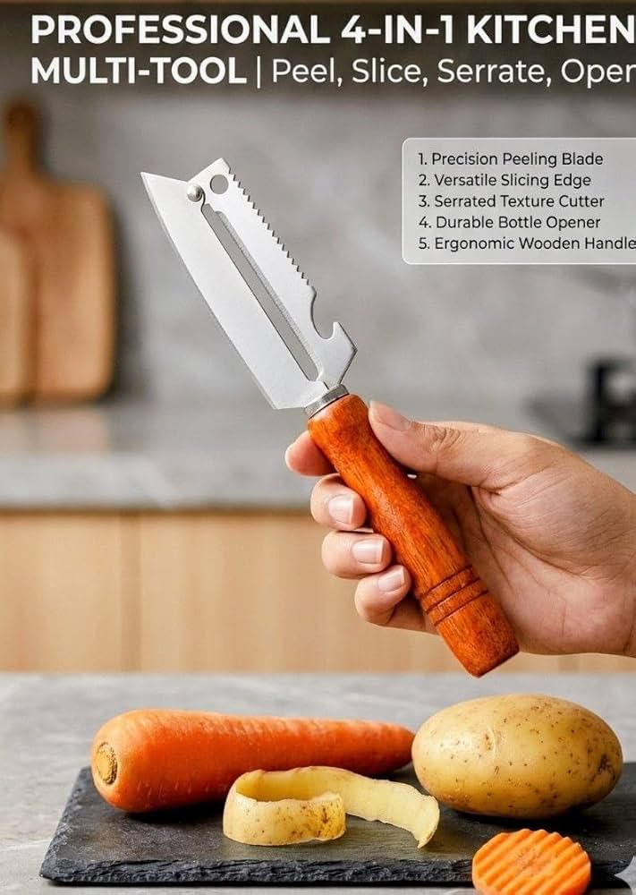 3 in1 Multi-Functional Vegetable Peeler