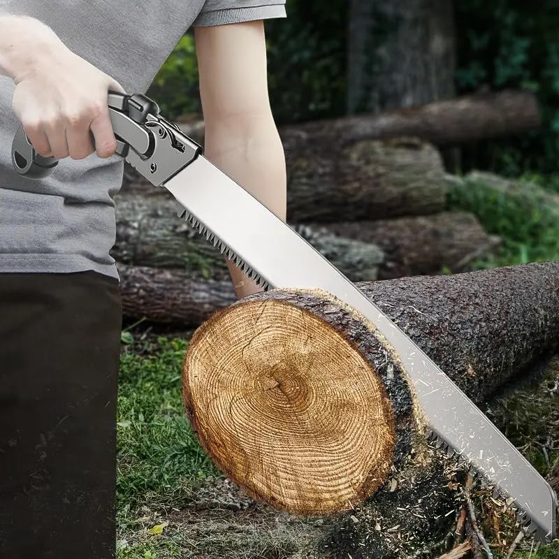 Pack of 2 - Curved Garden Pruning Saw with Protective Sheath