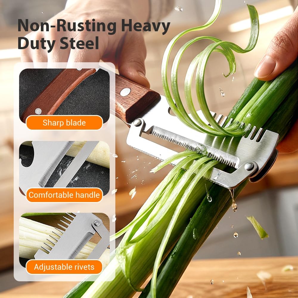 3 in 1 Multifunctional Vegetable Peeler Pack of 2