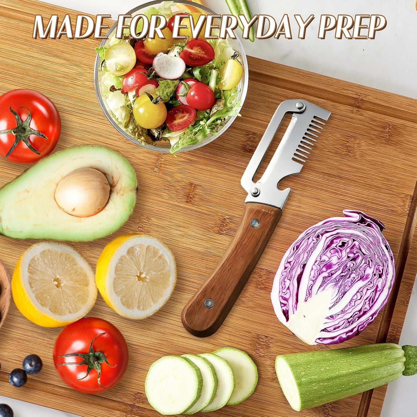 3 in 1 Multifunctional Vegetable Peeler Pack of 2