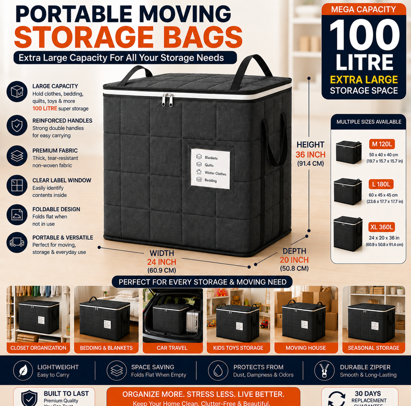 10 in 1 Multifunctional Mega Storage Bag