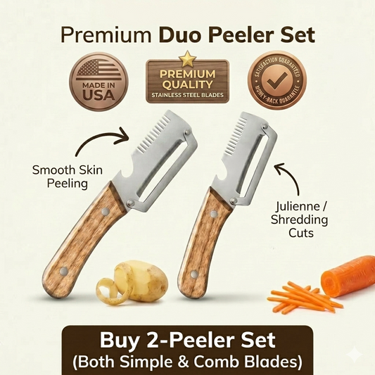 4 in 1 Multifunctional Vegetable Peeler Pack of 2