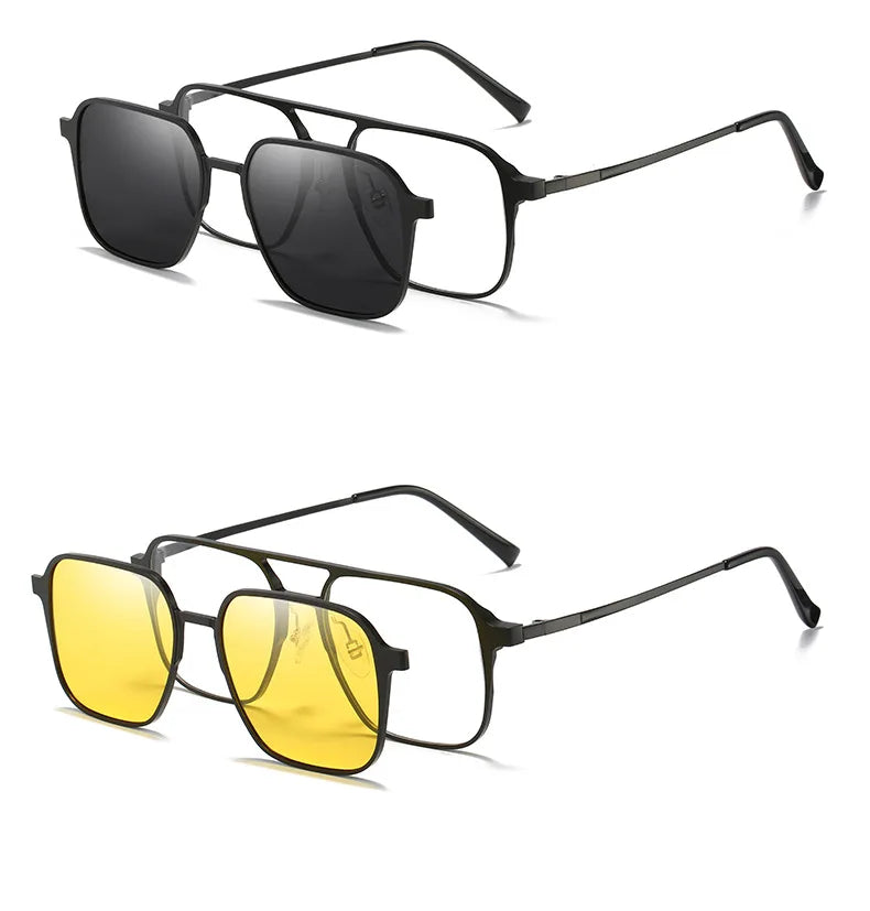 6 in 1 Multiwear Retro Style Glasses