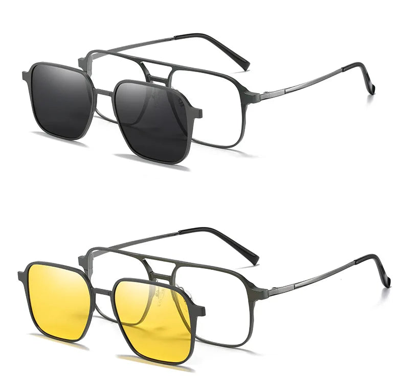 6 in 1 Multiwear Retro Style Glasses