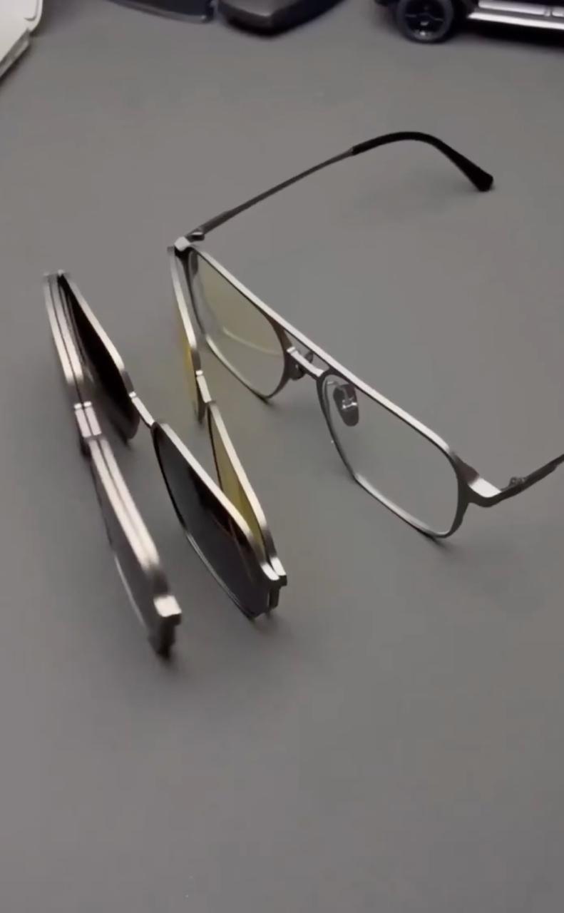 6 in 1 Multiwear Retro Style Glasses