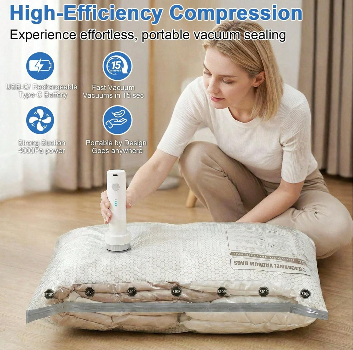 Multifunctional Vacuum bags (Pack of 5)
