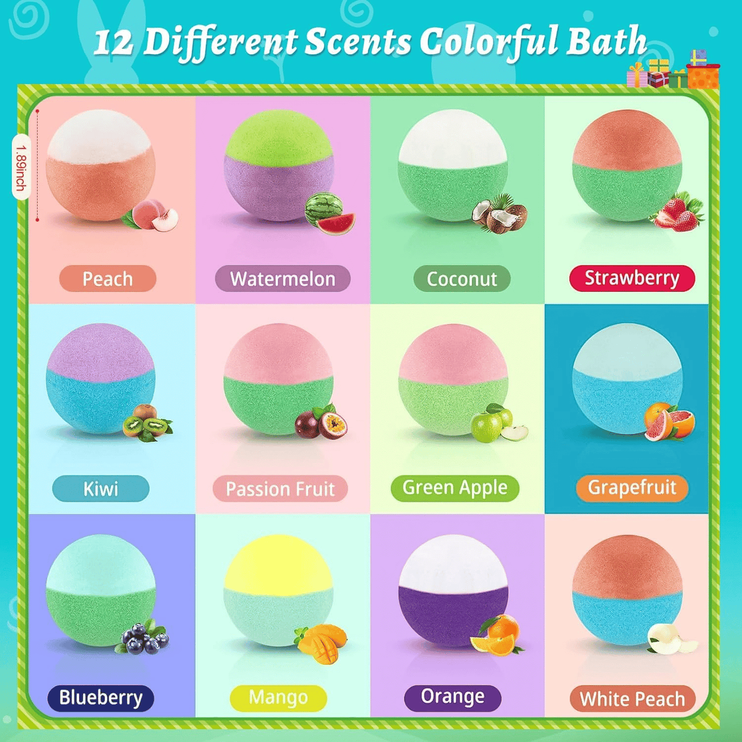 BubbleBloom Bath Bomb (Combo of 12)