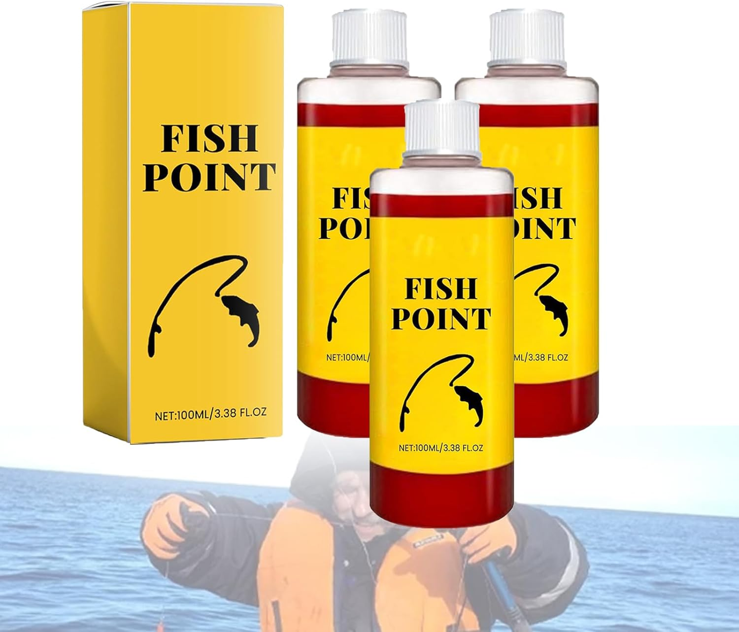 Fish Bait Concentrate Pack of 2