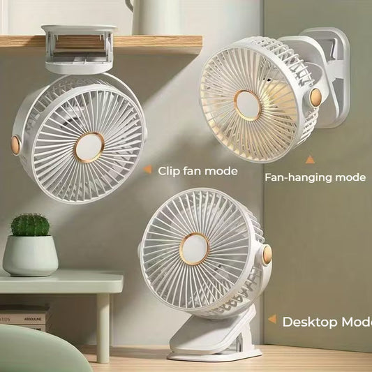 3 in 1 Portable Clamp Fan