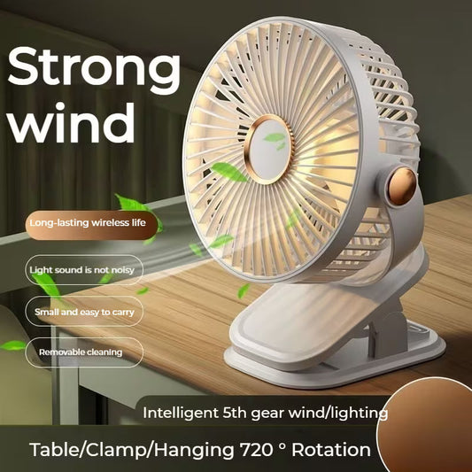 3 in 1 Portable Clamp Fan