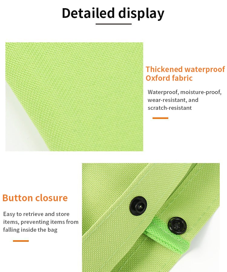 EcoFriendly Foldable Shopping Bag with Wheels ( Pack of 2 )