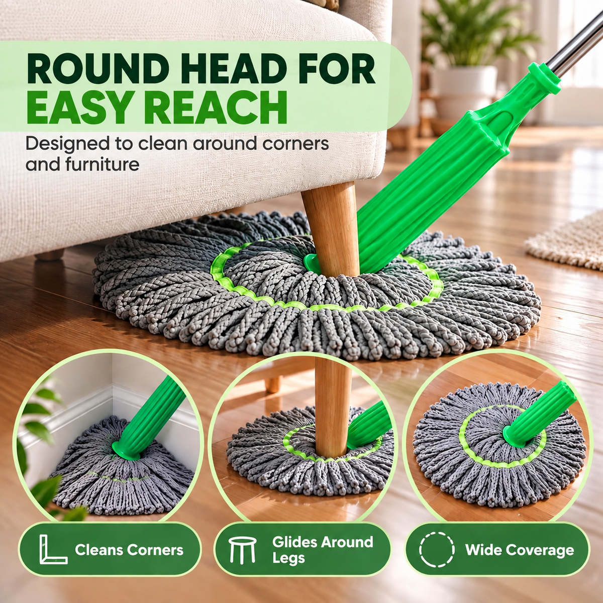 8 in 1 Multiway Foldable Multipurpose Scrubber