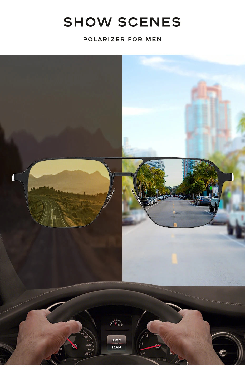6 in 1 Multiwear Retro Style Glasses