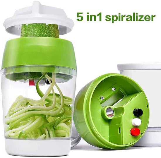 5-in-1 Handheld Vegetable Spiralizer